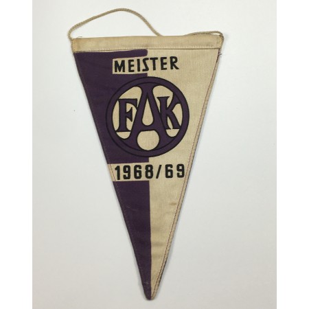 Wimpel Austria Wien, Meister 1968/1969