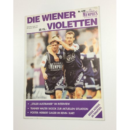 Vereinsmagazin Austria Wien, 4/1996