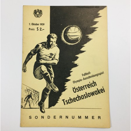 Programm Österreich - Tschechoslowakei, 1959