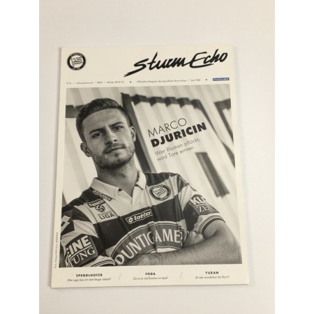 Vereinsmagazin Sturm Graz, Sturm Echo Nr. 341, Djuricin