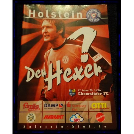 Programm Holstein Kiel (GER) - Chemnitzer FC (GER), 2005