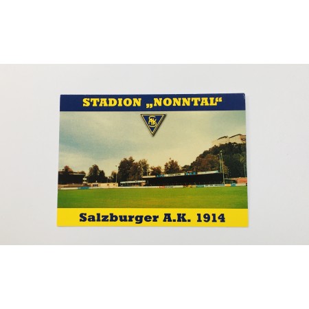 Stadionpostkarte Salzburger AK, SAK, Stadion Nonntal