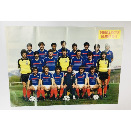Riesenposter Frankreich, Euro 1984