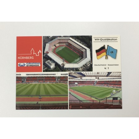 Stadionpostkarte Grundig Stadion Nürnberg, DFB (GER)