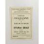 Programm FC Brentford (ENG) - Sturm Graz (AUT), 1956