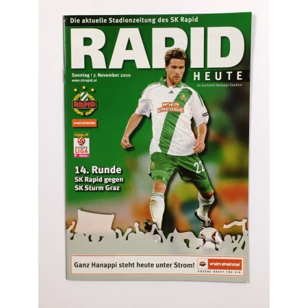 Programm Rapid Wien (AUT) - Sturm Graz & TSV Hartberg (AUT), 2010