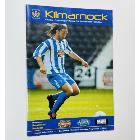 Programm Klimarnock (SCO) - Dundee (SCO), 2004