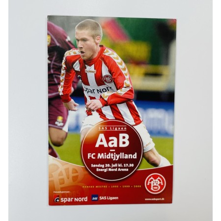 Programm Aalborg BK (DEN) - FC Midtjylland (DEN), 2008