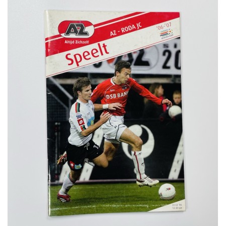 Programm AZ Alkmaar (NED) - Roda JC (NED), 2007