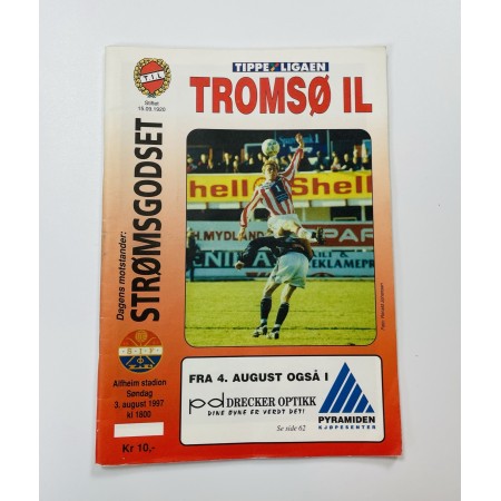 Programm Tromsø IL (NOR) - Strømsgodset IF (NOR), 1997