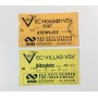 6 Tickets Villacher SV/VSV, 80er