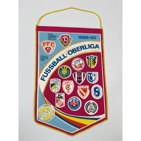Wimpel DDR Oberliga 1989/1990