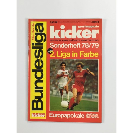Sonderheft kicker Bundesliga 1978/1979