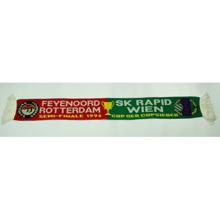 Schal Rapid Wien (AUT) - Feyenoord Rotterdam (NED), 1996