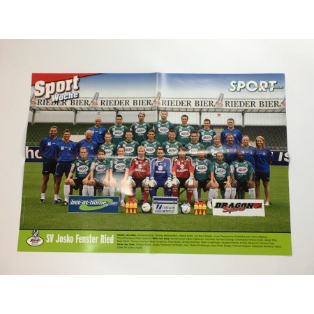 Mannschaftsposter Austria Kärnten & SV Ried, 2007