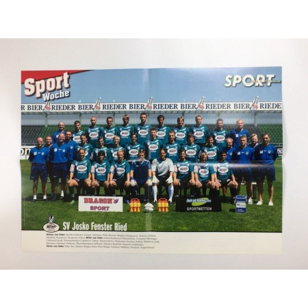Mannschaftsposter SV Pasching & SV Ried, 2006