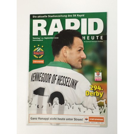 Programm Rapid Wien - Austria Wien, 2010