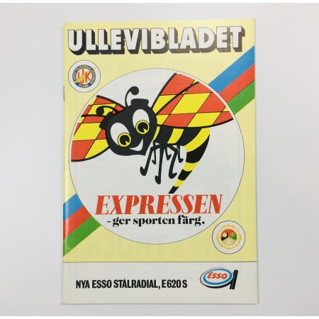 Programm IFK Göteborg (SWE) - Sturm Graz (AUT), 1981