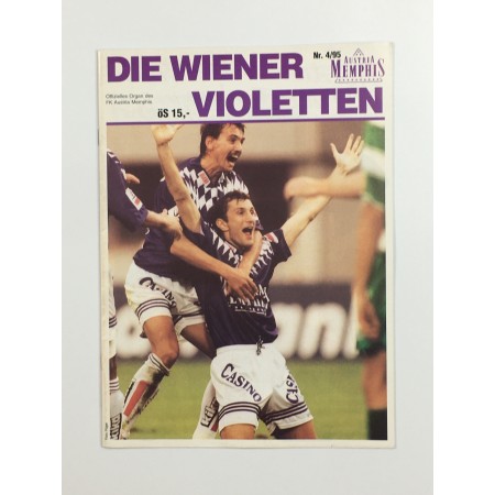 Vereinsmagazin Austria Wien, Nr. 4/1995