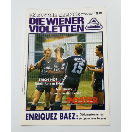 Vereinsmagazin Austria Wien, Nr. 1/1989