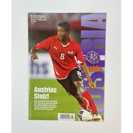 Vereinsmagazin Austria Wien, Nr. 4/2012, Alaba