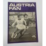 Vereinsmagazin Austria Wien, Austria Fan Nr. 3/1972