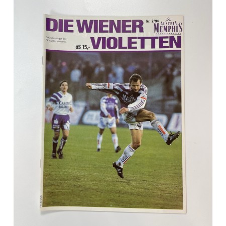 Vereinsmagazin Austria Wien, Nr. 2/1994