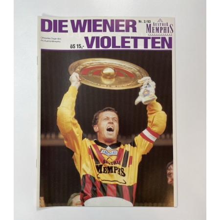 Vereinsmagazin Austria Wien, Nr. 3/1993, Wohlfahrt