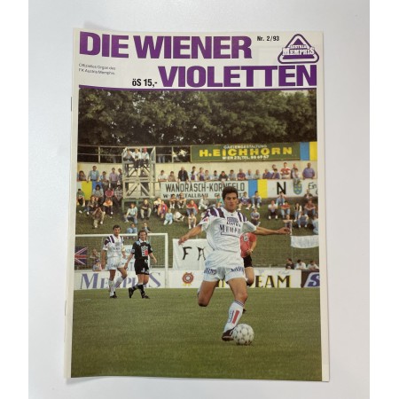 Vereinsmagazin Austria Wien, Nr. 2/1993