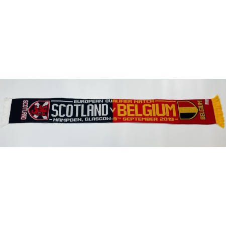 Schal Schottland - Belgien, Scotland - Belgium, 2019