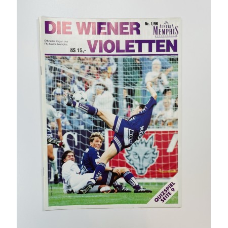 Vereinsmagazin Austria Wien, Nr. 1/1996