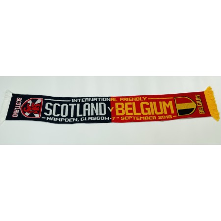 Schal Schottland - Belgien, Scotland - Belgium, 2018