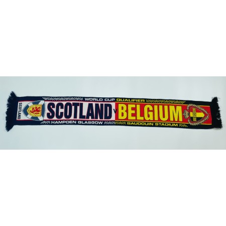 Schal Schottland - Belgien, Scotland - Belgium