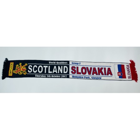 Schal Schottland - Slowakei, Scotland - Slovakia, 2017