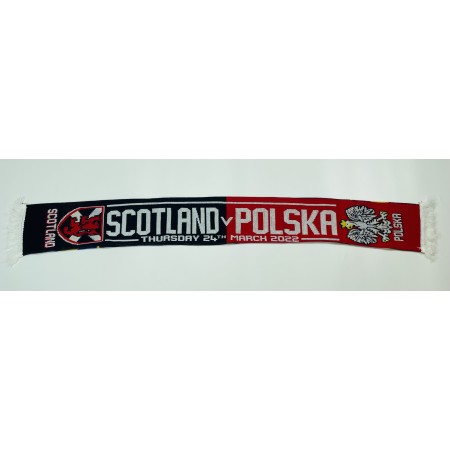 Schal Schottland - Polen, Scotland - Poland, 2022