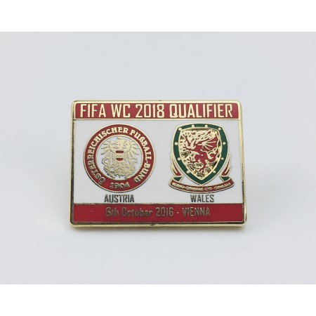 Pin Österreich - Wales, 2016