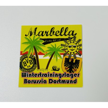 Aufkleber/Sticker Borussia Dortmund, Marbella