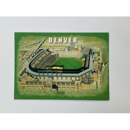 Stadionpostkarte Denver (USA)