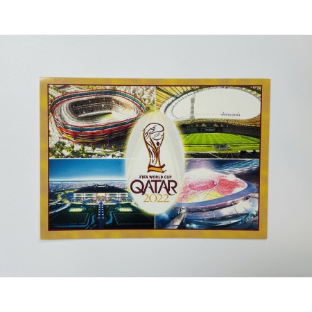 Stadionpostkarte Katar, WM 2022 (QAT)