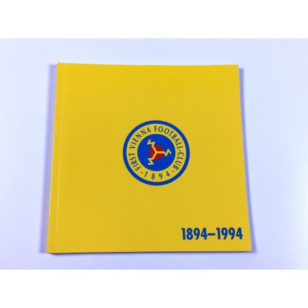 Buch/Festschrift First Vienna FC (AUT), 100 Jahre