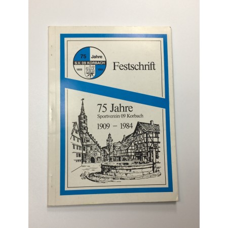 Festschrift SV 09 Korbach (GER), 75 Jahre