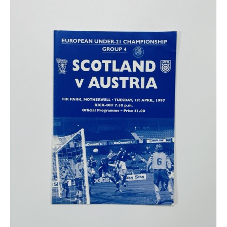 Programm Scotland/Schottland - Österreich, 1997