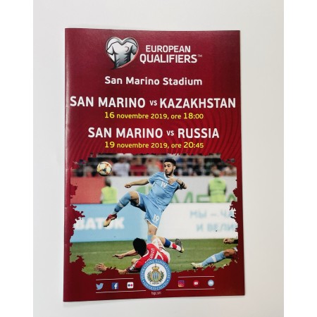 Programm San Marino - Kasachstan & Russland, 2019
