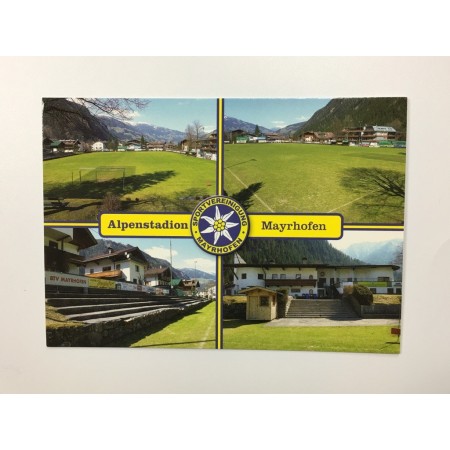Stadionpostkarte SV Mayrhofen, Alpenstadion
