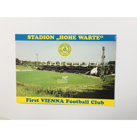 Stadionpostkarte First Vienna FC, Stadion Hohe Warte Wien