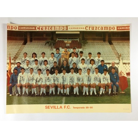 Poster FC Sevilla (ESP),1989/1990
