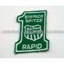 copy of Museum Aufnäher Rapid Wien, einfach Spitze