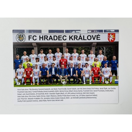 Mannschaftskarte FC Hradec Králové (CZE)