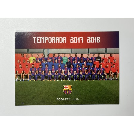 Mannschaftskarte FC Barcelona (ESP), 2017/2018