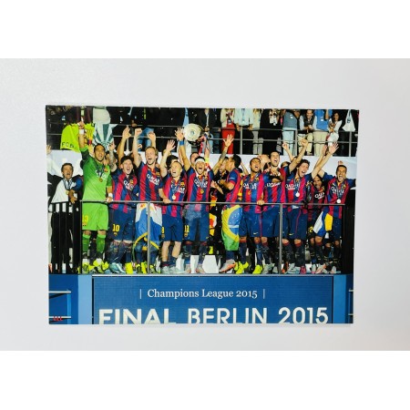 Mannschaftskarte FC Barcelona (ESP), Champions League 2015